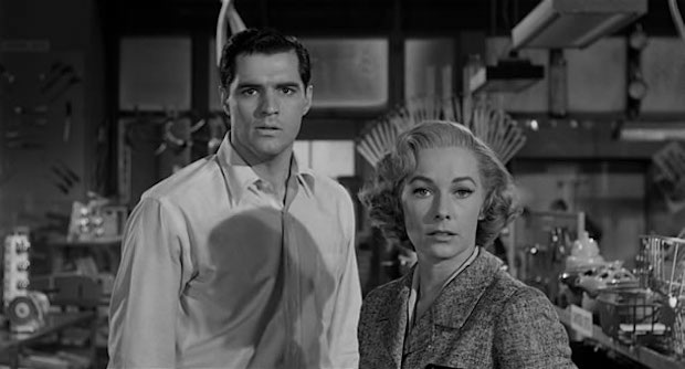 John Gavin and Vera Miles in a scene from horror classic 'Psycho'. u00e2u20acu201d Screengrab from YouTube