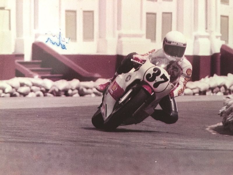 Oh almost scraping the Batu Tiga track in one of his many races. u00e2u20acu2022 Picture courtesy of Oh Kah Beng