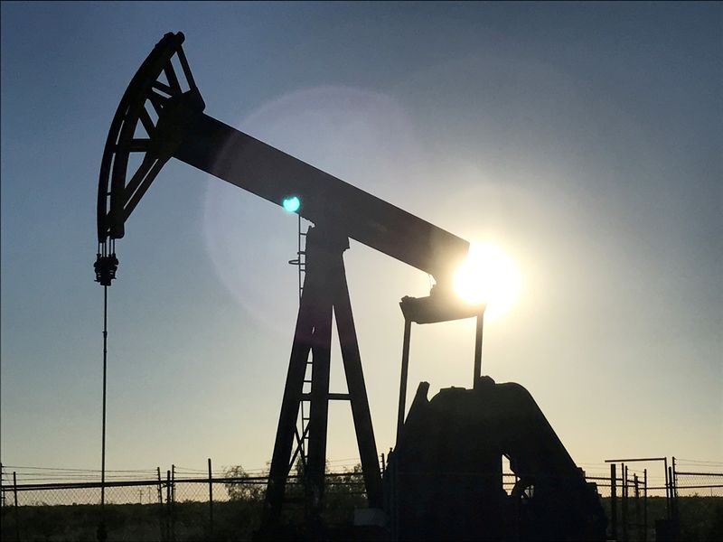 An oil pump is seen operating in the Permian Basin near Midland, Texas on May 3, 2017. u00e2u20acu201d Reuters pic