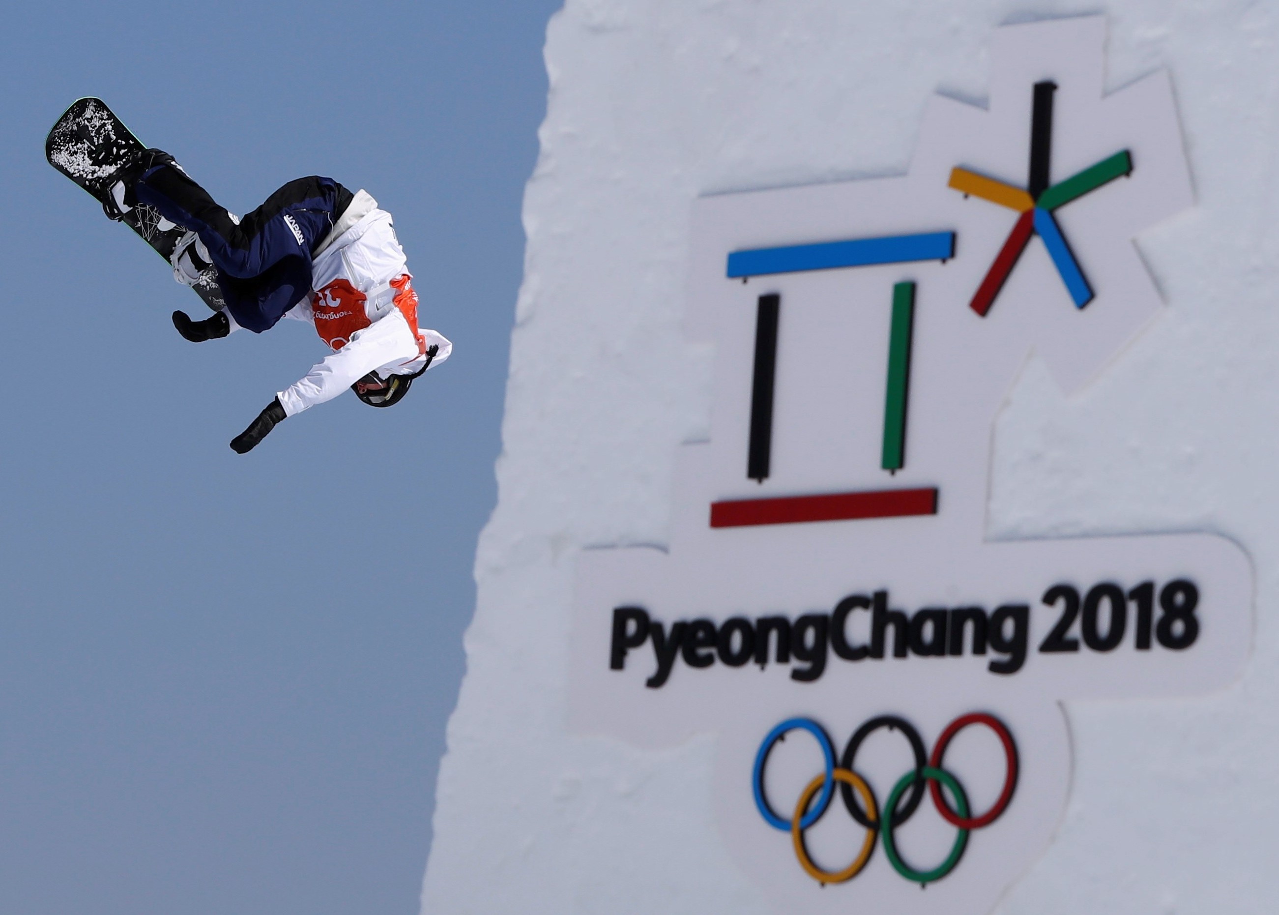 An unidentified athlete trains during the Pyeongchang 2018 Winter Olympics at Phoenix Snow Park , Pyeongchang, South Korea, February 8, 2018. u00e2u20acu201d Reuters pic
