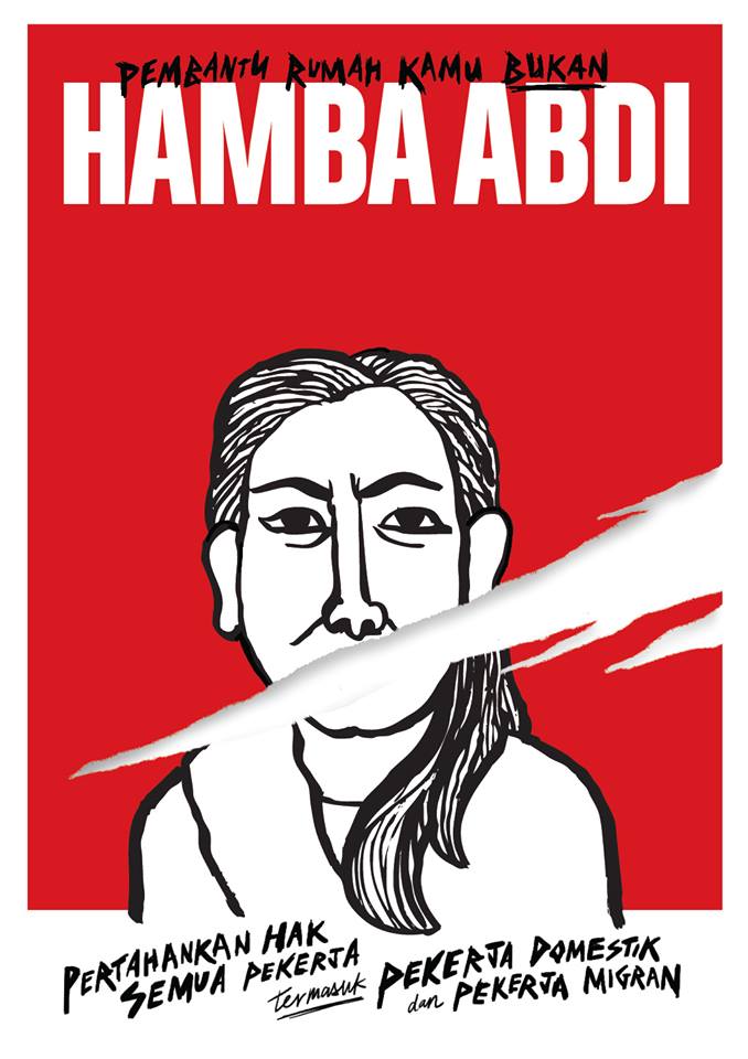 The power dynamic of ‘master-servant’ which is permitted to exist in law and in the mind-set of our society, continues to cause vulnerability, harm and cost the lives of people such as Adelina.— Graphic courtesy of Fahmi Reza