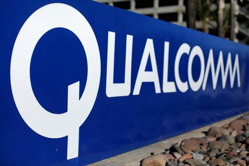 A sign on the Qualcomm campus is seen, as chip maker Broadcom Ltd announced an unsolicited bid to buy peer Qualcomm Inc for US$103 billion, in San Diego November 6, 2017. u00e2u20acu2022 Reuters pic