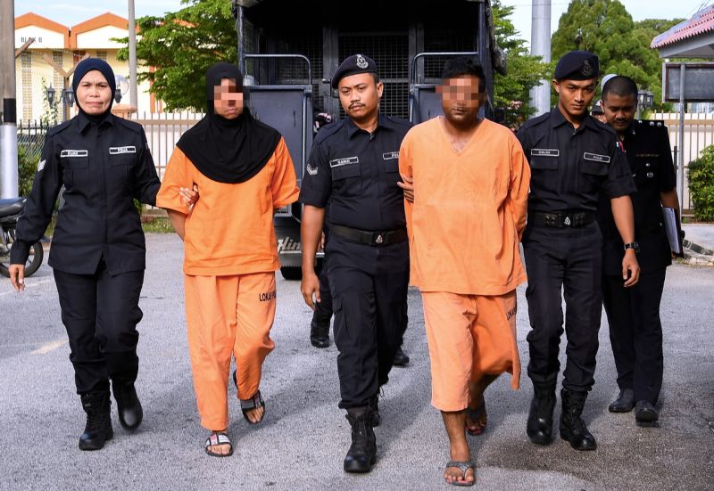 Sepasang suami isteri direman tujuh hari bagi membantu siasatan kes kematian anaknya yang berusia sembilan tahun dipercayai akibat didera. u00e2u20acu2022 Foto Bernama