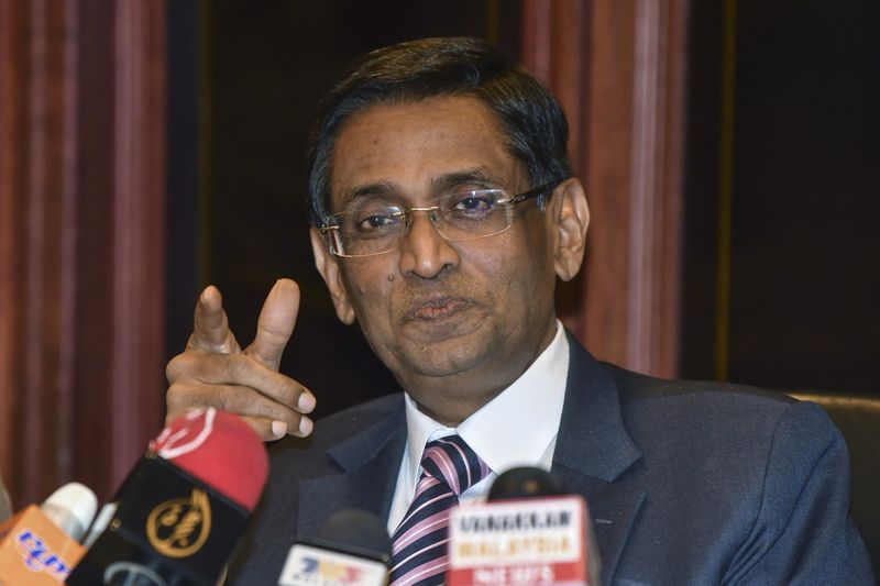 MIC president Datuk Seri Dr S. Subramaniam speaking during a press conference before the MIC Central Working Committee Meeting at MIC Headquarters in Kuala Lumpur, February 19, 2018. u00e2u20acu201d Bernama pic