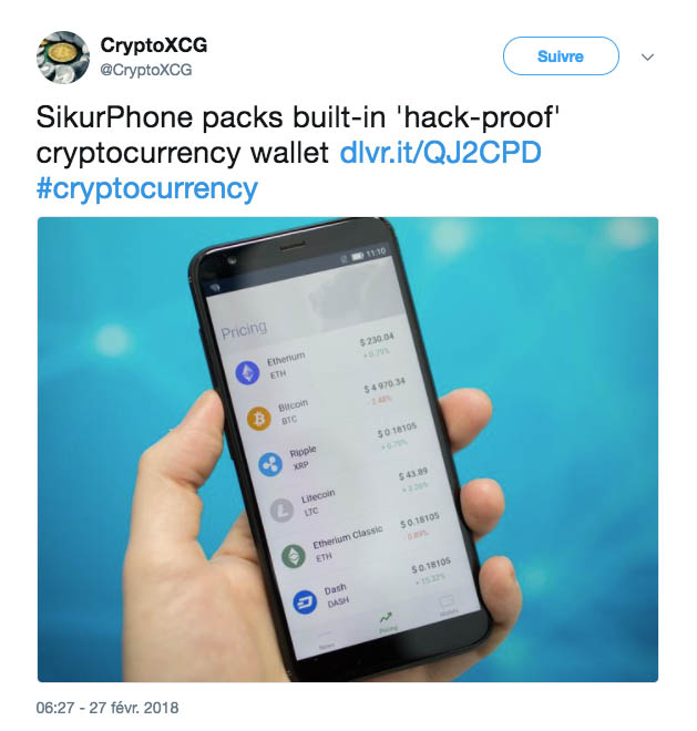 Sikur's SIKURPhone promises hack-proof security. u00e2u20acu201d AFP pic 