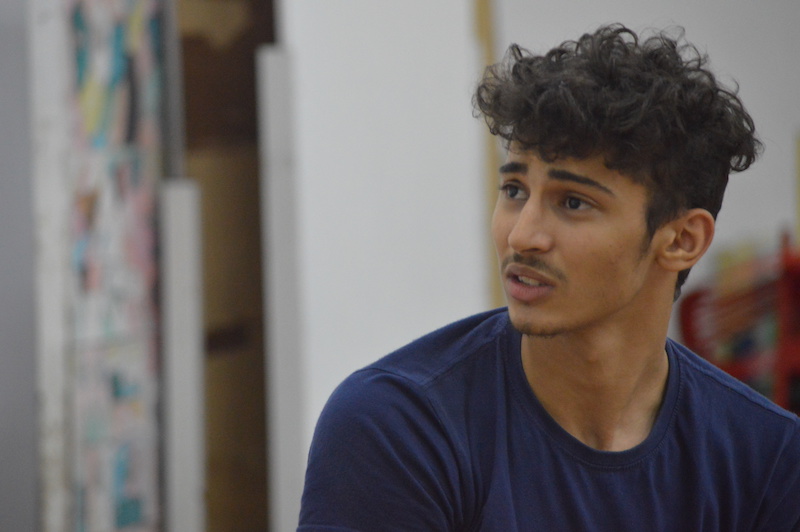 Sufian Abdul Salam of Libya plays Romeo. u00e2u20acu201d Picture courtesy of Omar Alkhammash