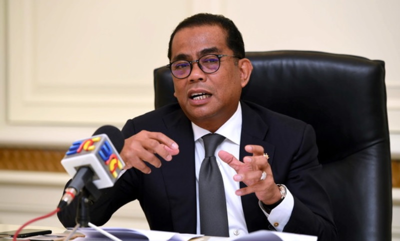 ISKANDAR PUTERI, 8 Mac -- Menteri Besar Johor Datuk Seri Mohamed Khaled Nordin pada temubual oleh Pertubuhan Berita Nasional Malaysia (Bernama) di pejabatnya di Bangunan Dato' Jaafar Muhammad, Kota Iskandar baru-baru ini.n--fotoBERNAMA (2018) HAK CIPTA TE