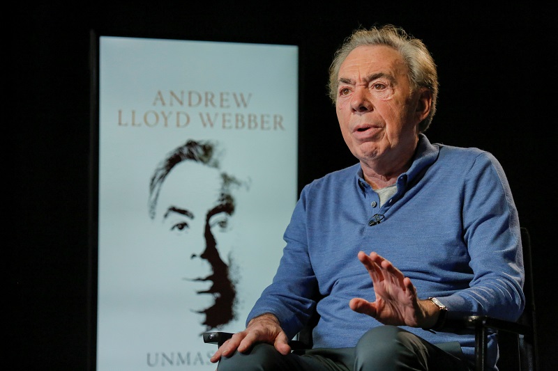Composer Andrew Lloyd Webber speaks during an interview with Reuters in New York March 5, 2018. u00e2u20acu201d Reuters pic