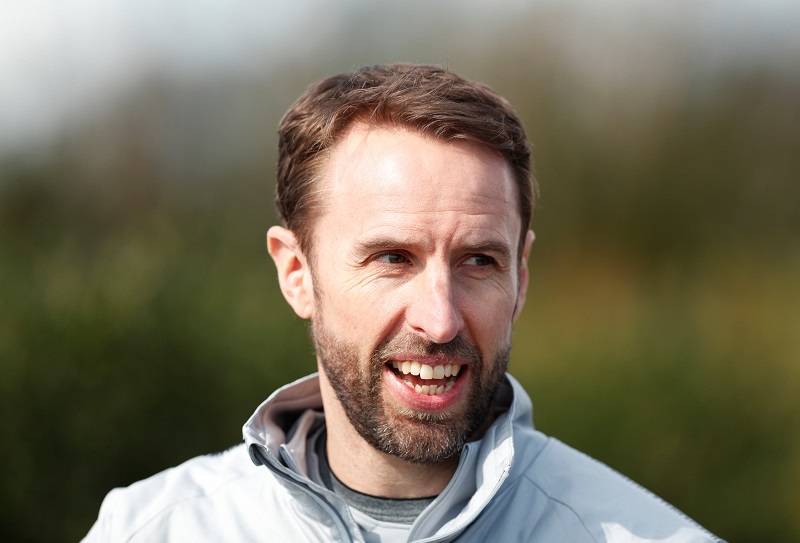 England manager Gareth Southgate during training at the Tottenham Hotspur Training Ground in London March 26, 2018. u00e2u20acu201d Action Images via Reuters 