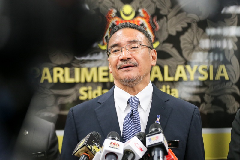 Defence Minister Datuk Seri Hishammuddin Hussein speaks during a press conference at the Parliament building  in Kuala Lumpur 8 March,2018. u00e2u20acu201d Picture by Ahmad Zamzahuri