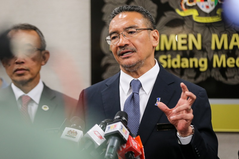 Defence Minister Datuk Seri Hishammuddin Hussein speaks during a press conference at the Parliament building  in Kuala Lumpur 8 March,2018. u00e2u20acu201d Picture by Ahmad Zamzahuri