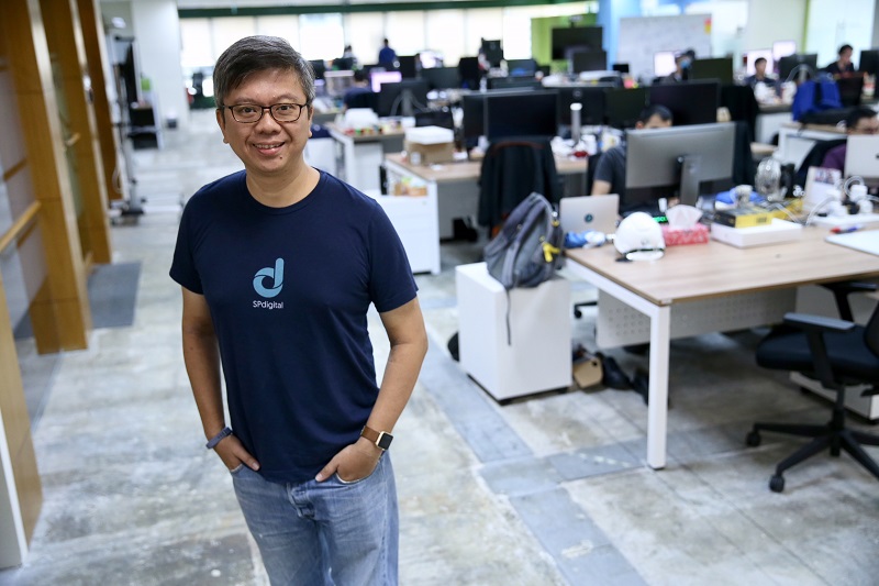 Chang Sau Sheong, 46, managing director for digital technology, SP Group, who has brought Singapore’s best coders to the company.