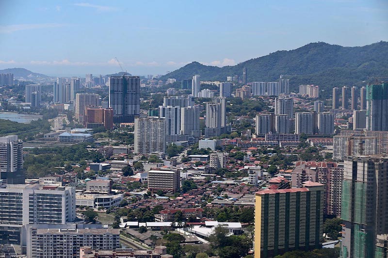 An aerial view of Penang Island is seen on March 13, 2018. u00e2u20acu201d Picture by Sayuti Zainudin