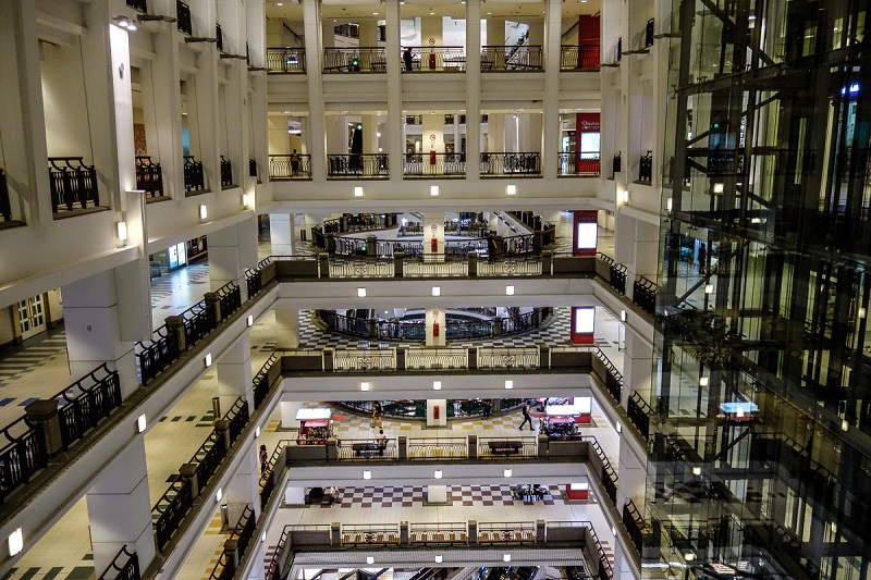 Berjaya Times Square is ranked tenth in the world’s top buildings with the largest amount of floor area. ― Picture by Shafwan Zaidon