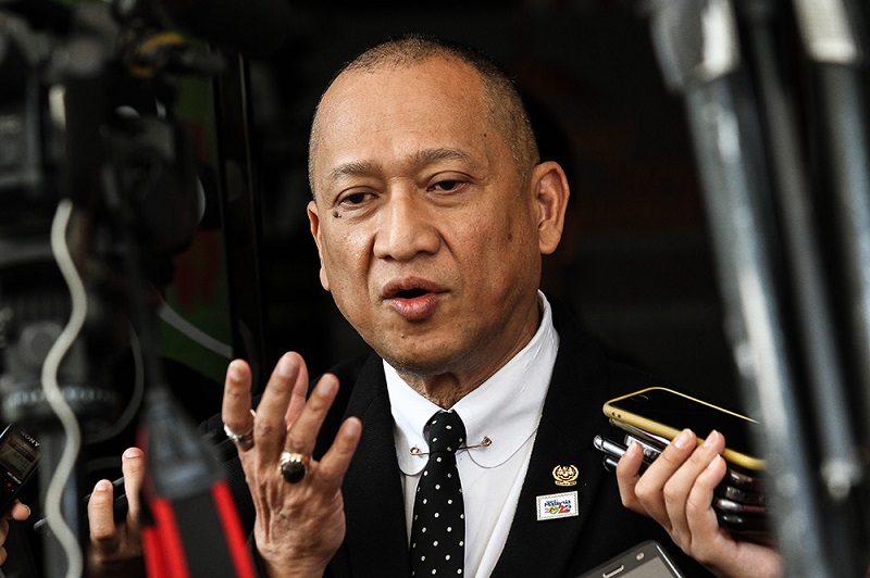 Tourism Minister Datuk Seri Mohamed Nazri Abdul Aziz speaks during a press conference at the Malaysia Tourism Centre in Kuala Lumpur March 14, 2018. u00e2u20acu201d Picture by Miera Zulyana 