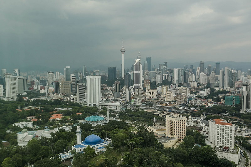 A view of the Kuala Lumpur skyline March 16, 2018. u00e2u20acu201d Picture by Hari Anggara