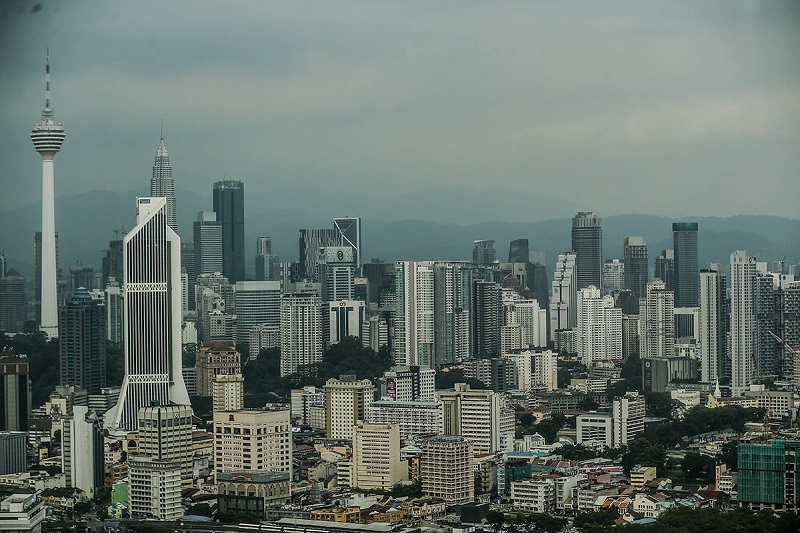 A view of the Kuala Lumpur skyline March 16, 2018. u00e2u20acu201d Picture by Hari Anggara