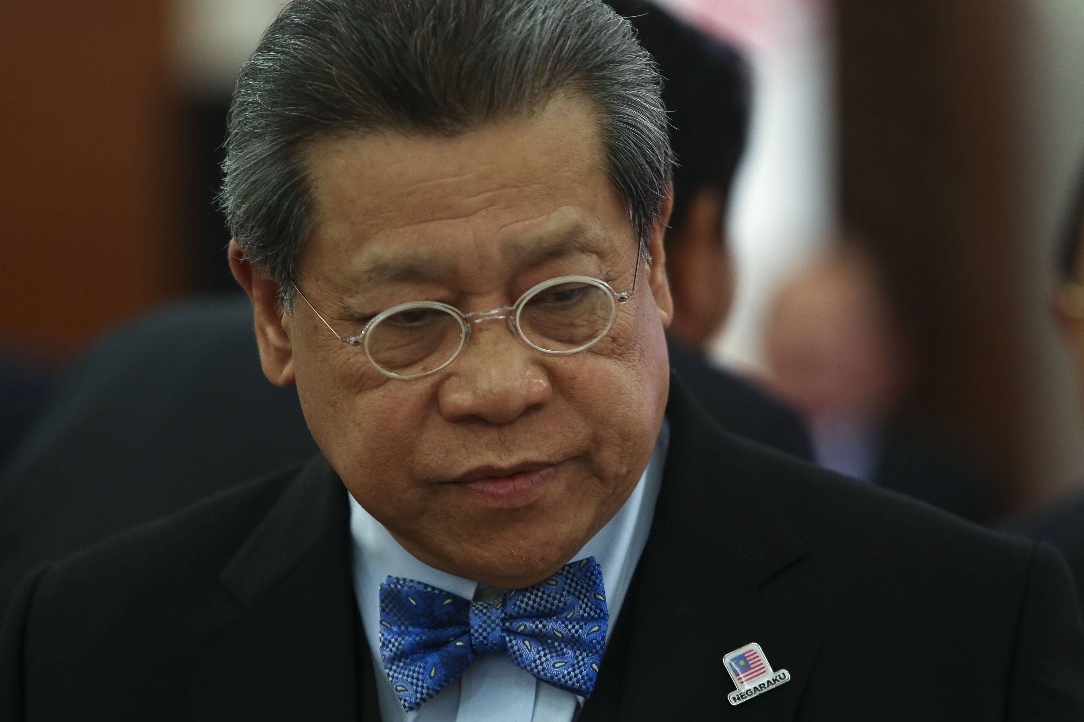 Dewan Rakyat Speaker Tan Sri Pandikar Amin Mulia at the launch of the official website of the Commonwealth Parliamentary Association of Malaysia, in Kuala Lumpur March 27, 2018. u00e2u20acu201d Picture by Yusof Mat Isa