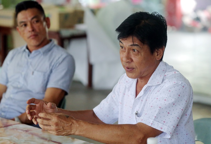 Brothers Chin Kwai Heng (right) and Chin Kwai Leong (left) are not fazed by their task to contest the Tronoh and Menglembu seats for PSM, keeping faith in the positive feedback coming from the voters. u00e2u20acu201d Picture by Farhan Najibnn