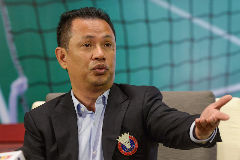 BAM president Norza Zakaria has urged the national shuttlers show marked improvement to achieve their target at the Commonwealth Games. u00e2u20acu201d Picture by Mukhriz Hazim