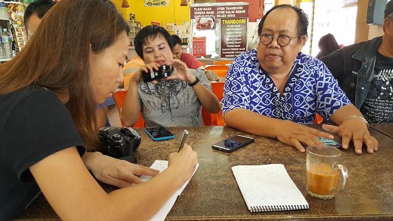 PBDS deputy president Patrick Anek, speaking to reporters, says mothers, being homemakers, have contributed much to society, March 31, 2018. u00e2u20acu201d Picture by Sulok Tawie