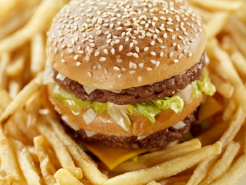 American-style burgers were on the menu at 85 per cent of restaurants in France last year. u00e2u20acu201d AFP pic