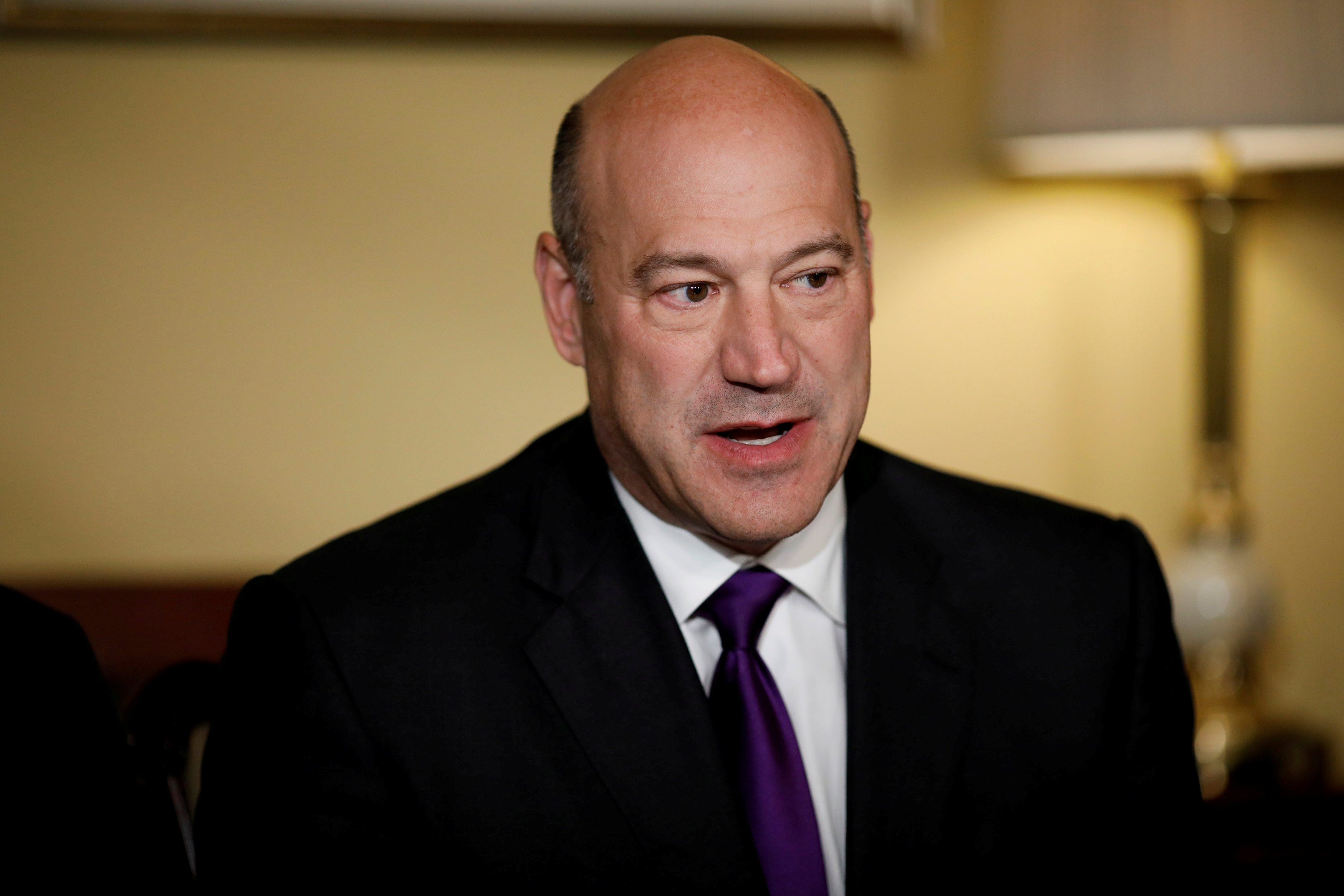 Director of the National Economic Council Gary Cohn speaks during an event to introduce the Republican tax reform plan at the US Capitol in Washington, November 9, 2017. u00e2u20acu201d Reuters pic