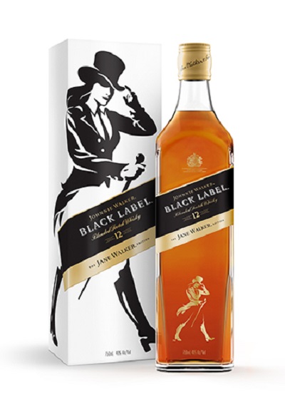 Jane Walker, the feminine edition of Johnnie Walker’s Black Label Scotch whisky. — Picture courtesy of Johnnie Walker 
