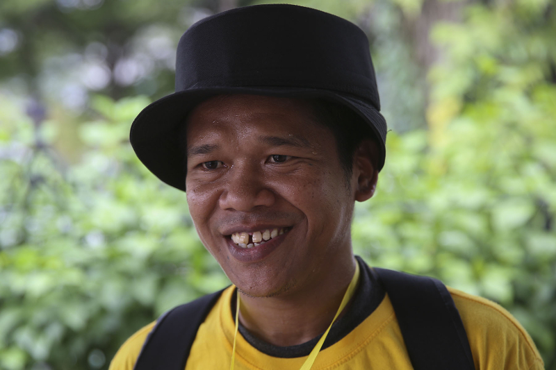 Rosfadliza is looking to save up and buy his own home, and help others like him to be independent. 