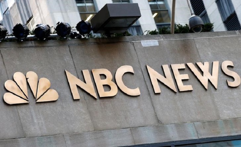 A sign is seen outside the set of the NBC News Today Show at Rockefeller Centre in New York November 29, 2017. u00e2u20acu201d Reuters pic