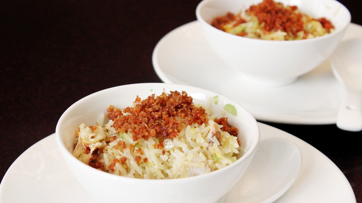 The Royal Fried Rice is sure to hit the spot. 