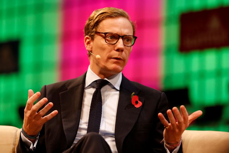 CEO of Cambridge Analytica, Alexander Nix, speaks during the Web Summit, Europe's biggest tech conference, in Lisbon November 9, 2017. u00e2u20acu2022 Reuters pic
