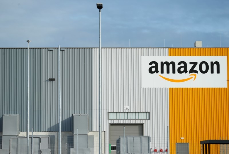 A view of the new Amazon logistic centre with the company's logo in Dortmund, Germany November 14, 2017. u00e2u20acu201d Reuters pic