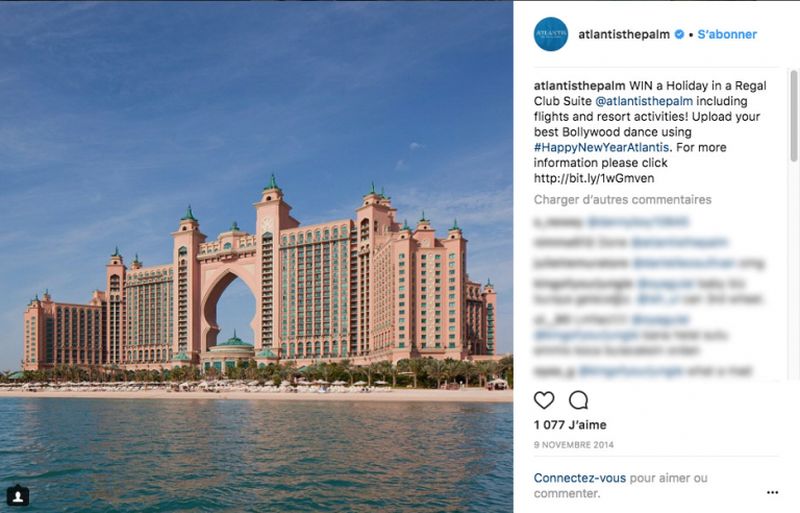 Atlantis, The Palm is giving away a free stay in its newly created social media suite, every day until the end of the year to the hotel's legions of Facebook fans. u00e2u20acu2022 AFP pic