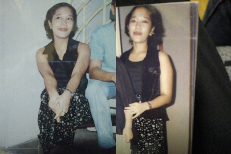 Photos that Ayu was able to obtain of her mother in her younger day. — Picture via Twitter/@ynrazak