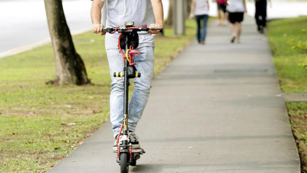 Muhammad Sha'if allegedly caused a pedestrian to sustain head injuries after colliding into her along Bedok Reservoir Road last week. u00e2u20acu201d TODAY pic
