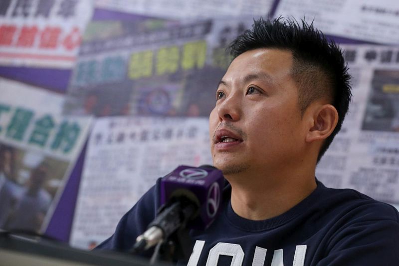 Penang Gerakan Youth Chief Jason Loo speaks to the press at the partyu00e2u20acu2122s Pulau Tikus office, George Town March 6, 2018. u00e2u20acu201d Picture by Sayuti Zainudin