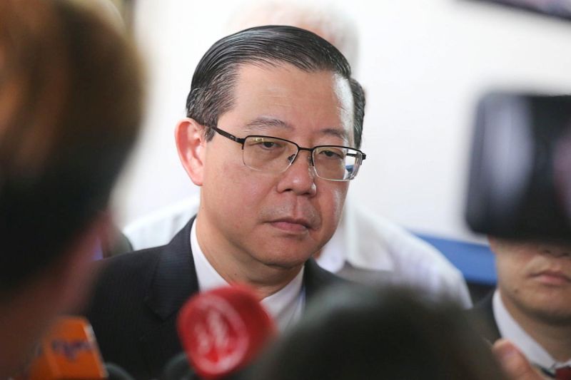 Lim Guan Eng is pictured at the the Penang High Court in George Town March 27, 2018. u00e2u20acu2022 Picture by Sayuti Zainudin