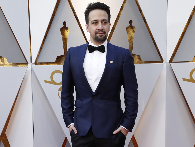 Lin-Manuel Miranda arrives for the 90th Academy Awards in Hollywood, California, March 4, 2018. u00e2u20acu201d Reuters pic