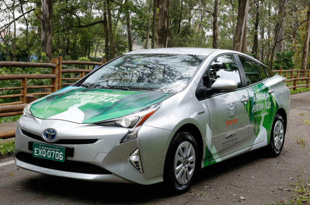 Toyota insists the FFV is notably more eco-friendly than the plethora of regular petrol-electric hybrid powertrains. u00e2u20acu201d Picture courtesy of Toyota