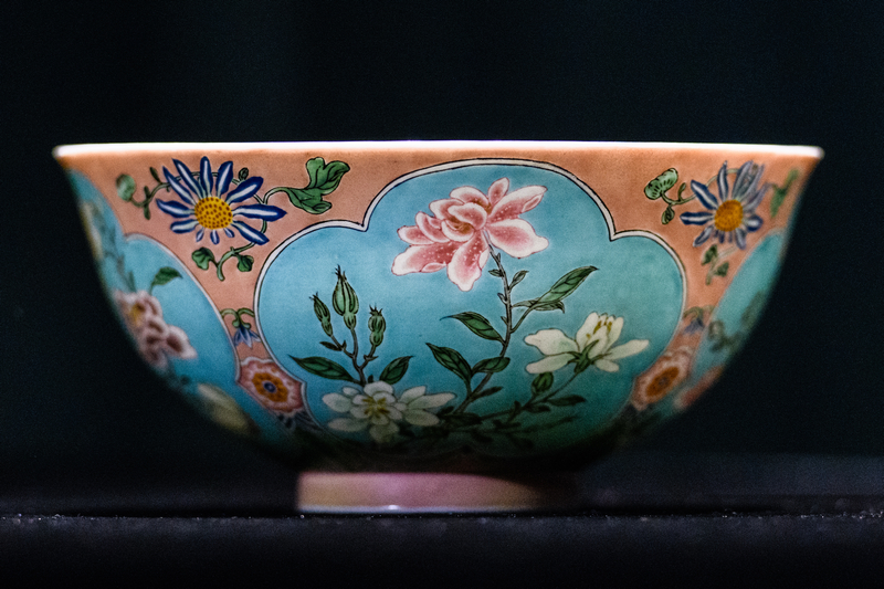 An extremely rare Qing Dynasty bowl u00e2u20acu201d one of only three known to exist u00e2u20acu201d shown during a media preview at auction house Sotheby's in Hong Kong on March 1, 2018. u00e2u20acu201d AFP pic