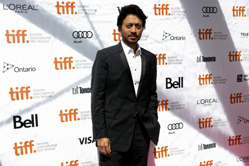 Indian actor Irrfan Khan arrives for the screening of the film u00e2u20acu02dcDabba (The Lunchbox)u00e2u20acu2122 at the 38th Toronto International Film Festival September 8, 2013. u00e2u20acu201d Reuters pic