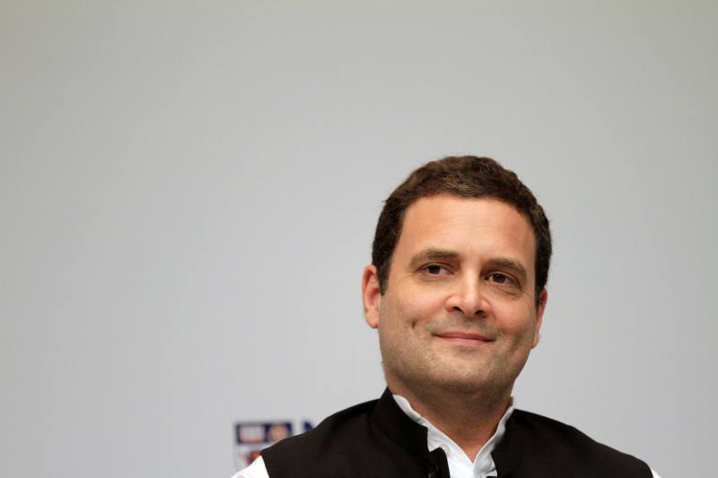 Rahul Gandhi speaks at an event In Singapore March 8, 2018. u00e2u20acu201d Reuters pic