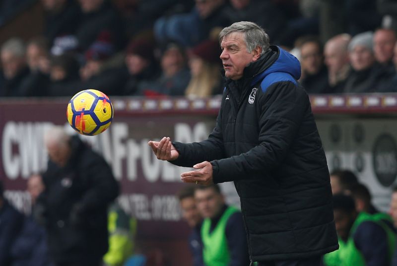 Everton manager Sam Allardyce reacts during the game against Burnley, March 3, 2018. u00e2u20acu2022 Reuters pic