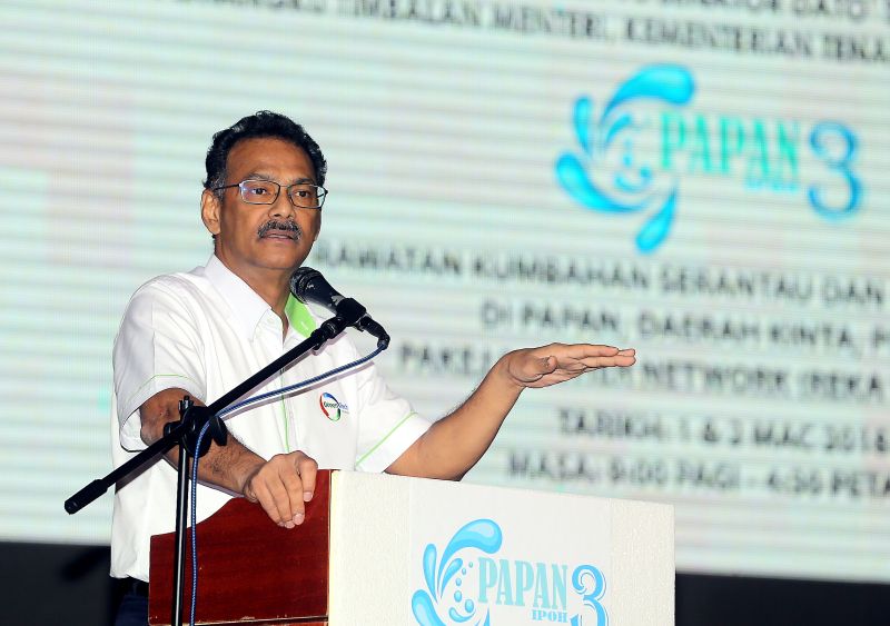 Datuk Seri SK Devamany. u00e2u20acu2022 Picture by Farhan Najib