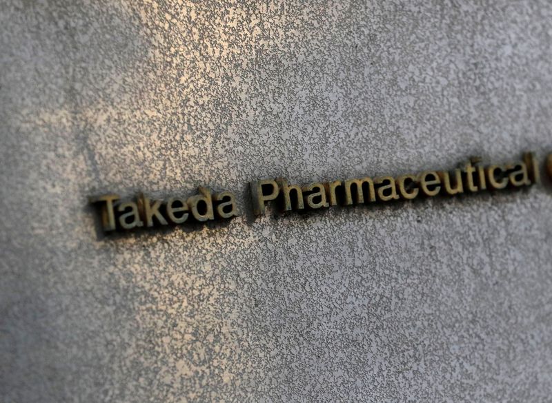 Takeda Pharmaceuticalu00e2u20acu2122s signboard is seen on its headquarters building in Tokyo, Japan January 30, 2018. u00e2u20acu201d Reuters pic