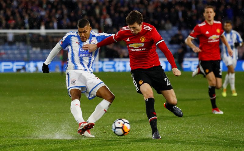 Manchester Unitedu00e2u20acu2122s Victor Lindelof (right) could find himself unexpectedly cast as a key figure in Mourinho's plans. u00e2u20acu2022 Reuters pic