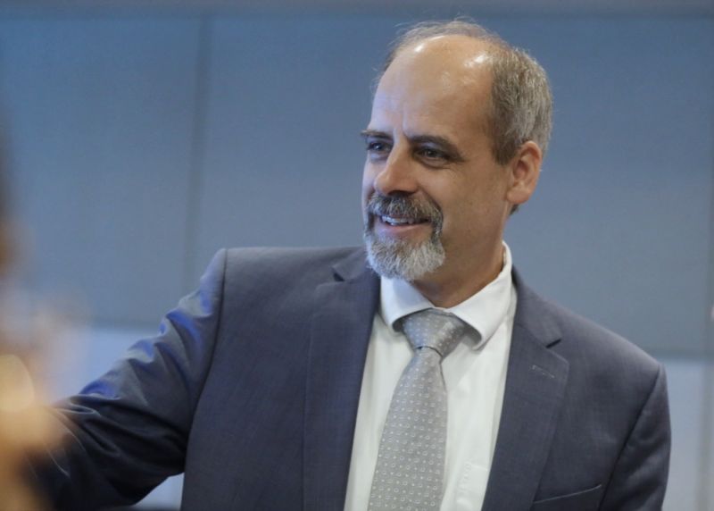United Nations Development Programme chief Stefan Priesner at the International Women's Day 2018 forum in Kuala Lumpur March 8, 2018. ― Picture by Zuraneeza Zulkifli
