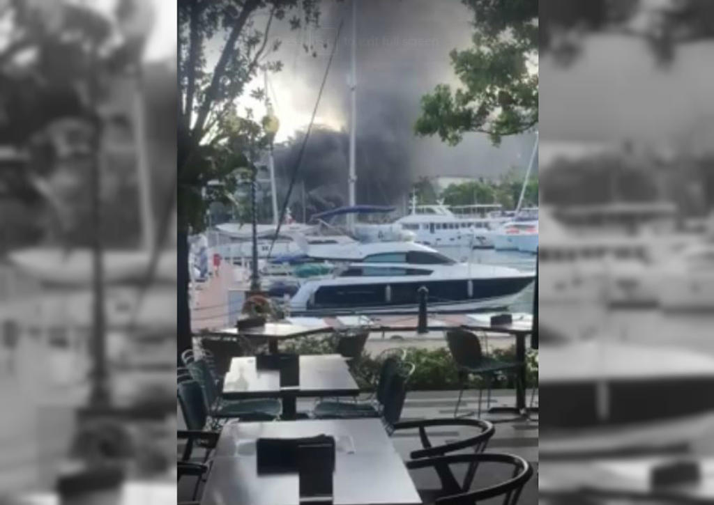 The toddler suffered no injuries, and is in the midst of getting discharged. u00e2u20acu201d Facebook screencap via William Ngn