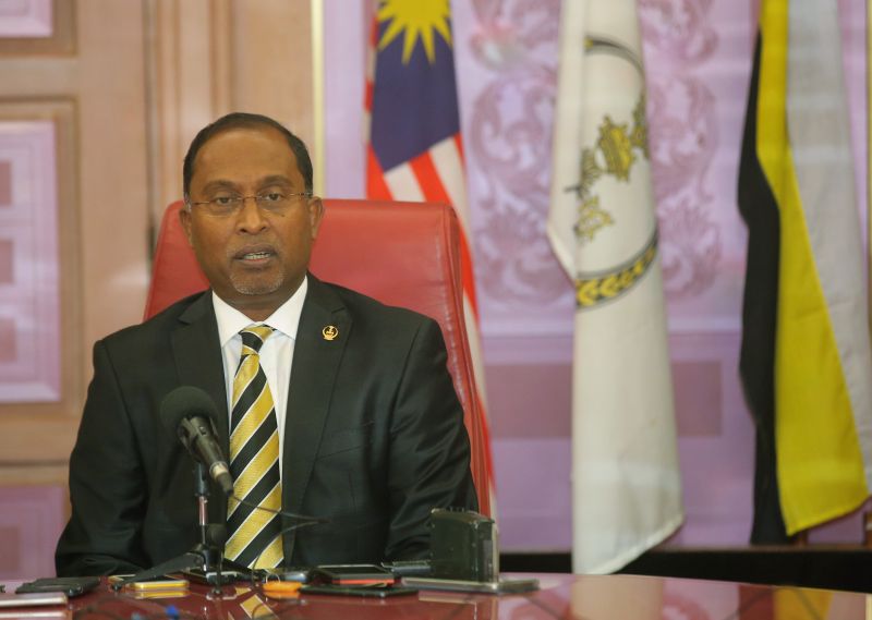 Datuk Seri Zambry Abd Kadir declares that Perak is ready to face the 14th general election. u00e2u20acu2022 Picture by Marcus Pheong